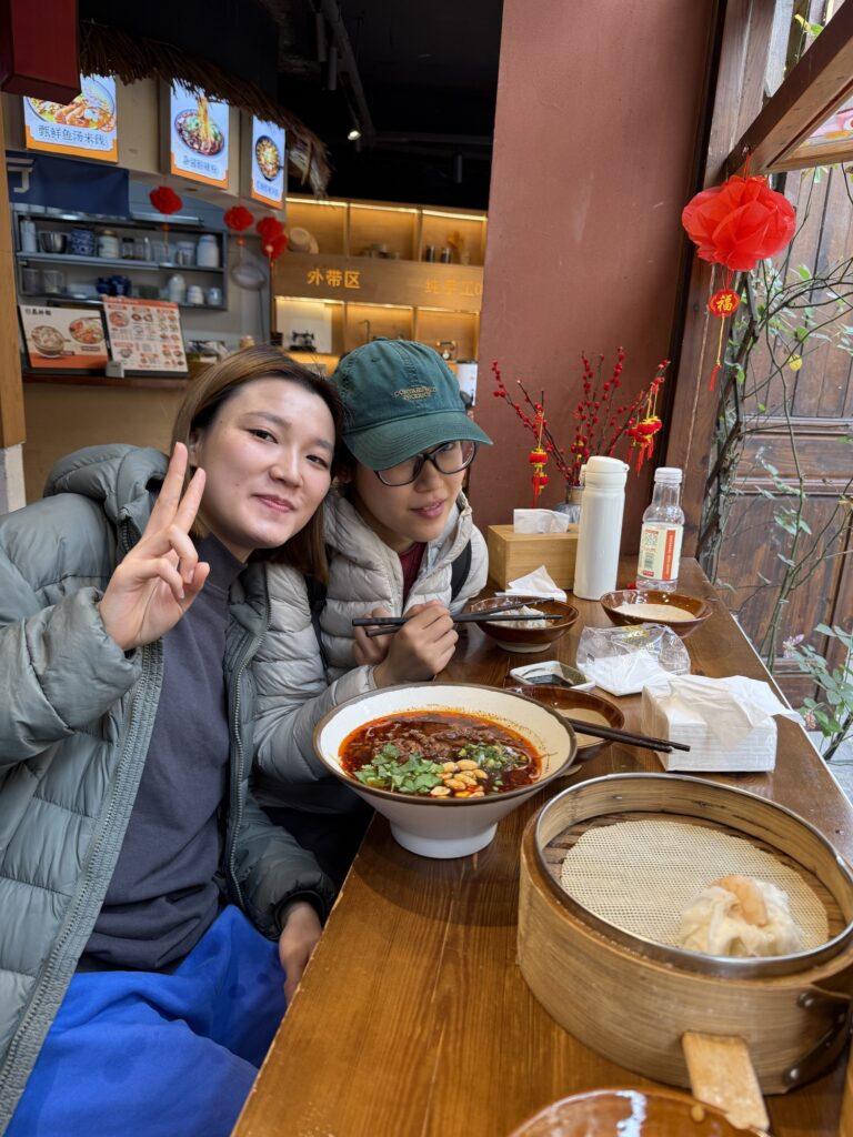 Sweet potato noodles i Chongqing